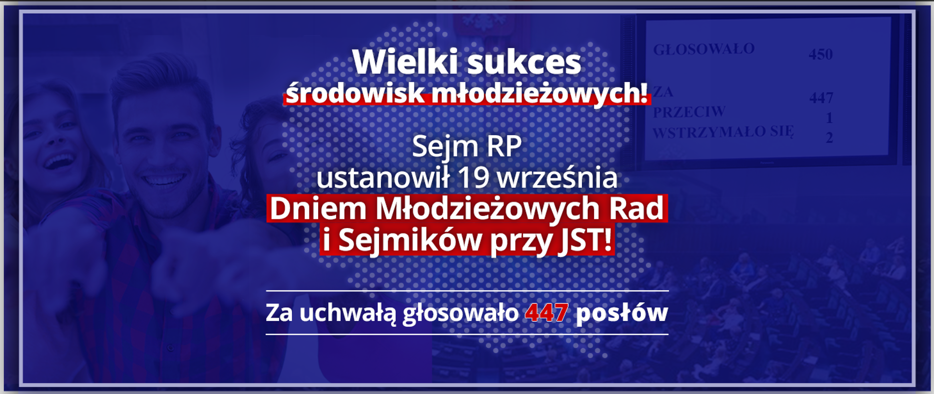 Ustanowienie Dnia Młodzieżowych Rad
