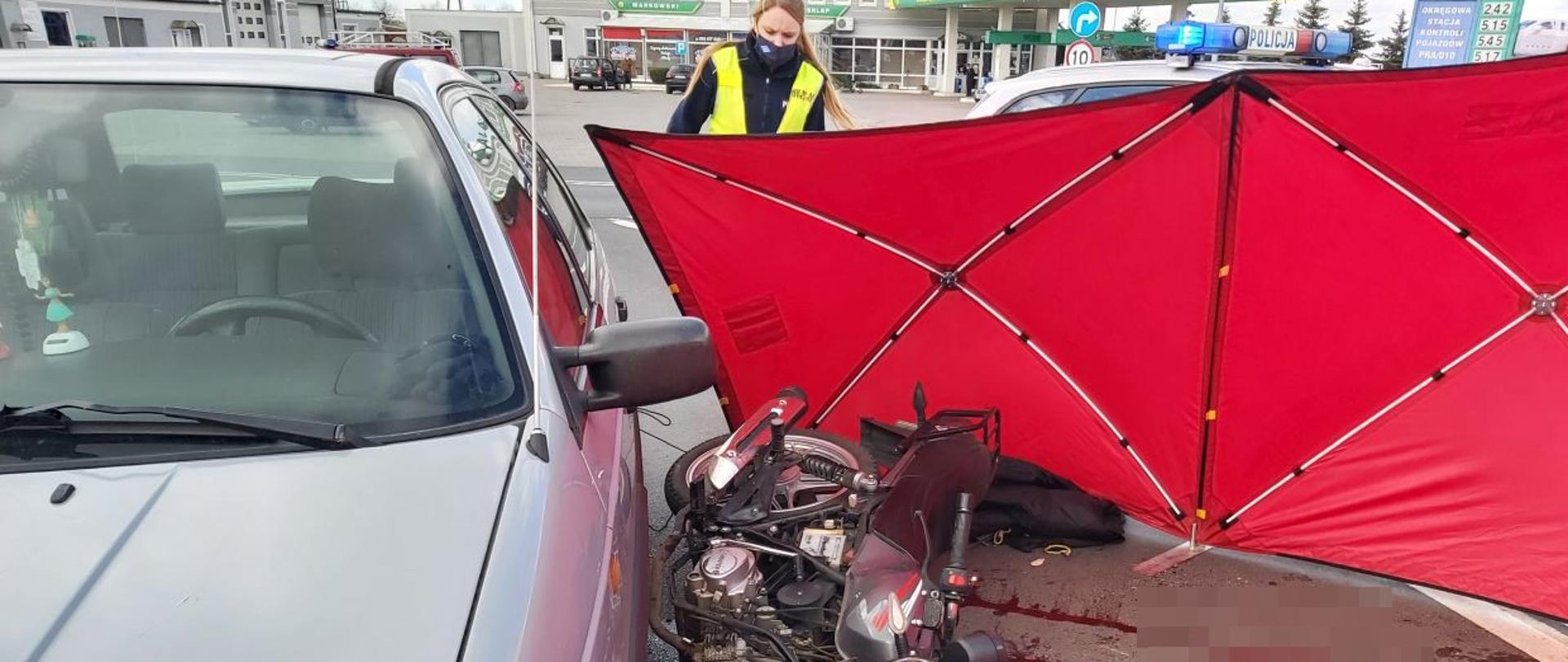 Kolizja w Gołaszynie