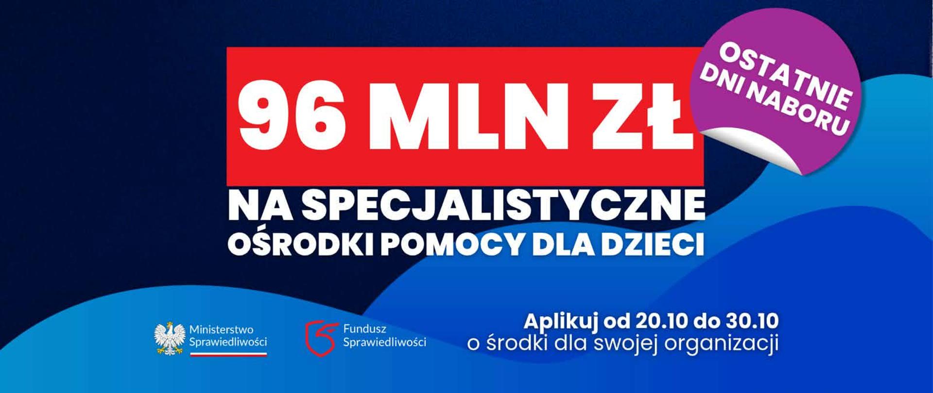 Ostatnie dni na złożenie ofert w konkursie Funduszu Sprawiedliwości