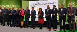 Główny Geodeta Kraju Alicja Kulka podczas ceremonii otwarcia targów