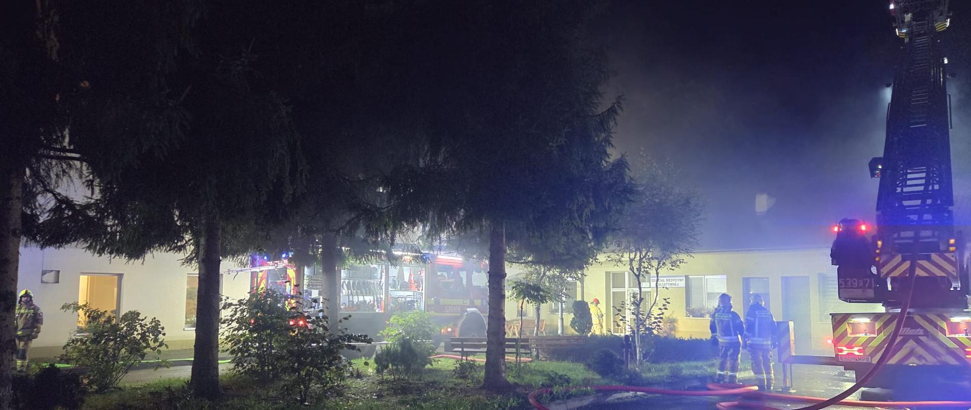 Ćwiczenia w Szpitalu w Makowie Podhalańskim. 