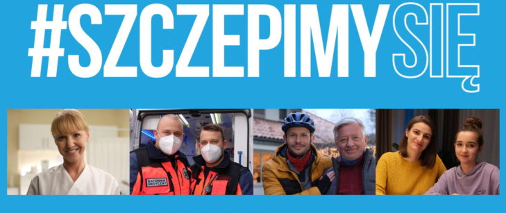 Plakat Szczepimy Się