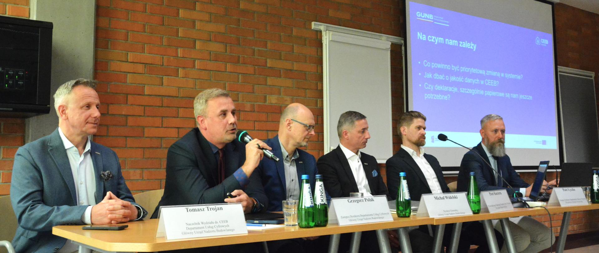 delegacja GUNB podczas spotkania Zespołu Śląskiego Związku Gmin i Powiatów