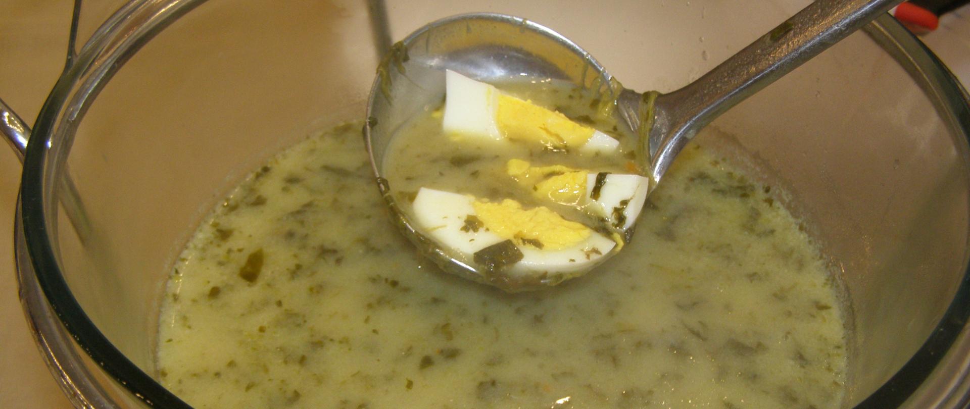 kujawska zupa szczawiowa