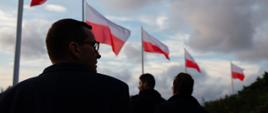 Premier Mateusz Morawiecki podczas uroczystości związanych z obchodami 82. rocznicy wybuchu II Wojny Światowej.