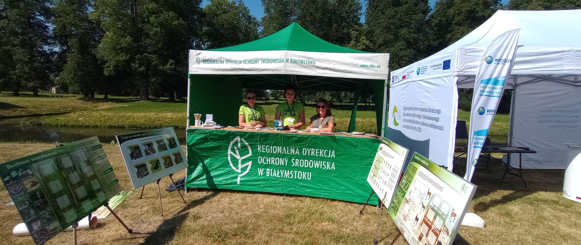 namiot edukacyjny RDOŚ