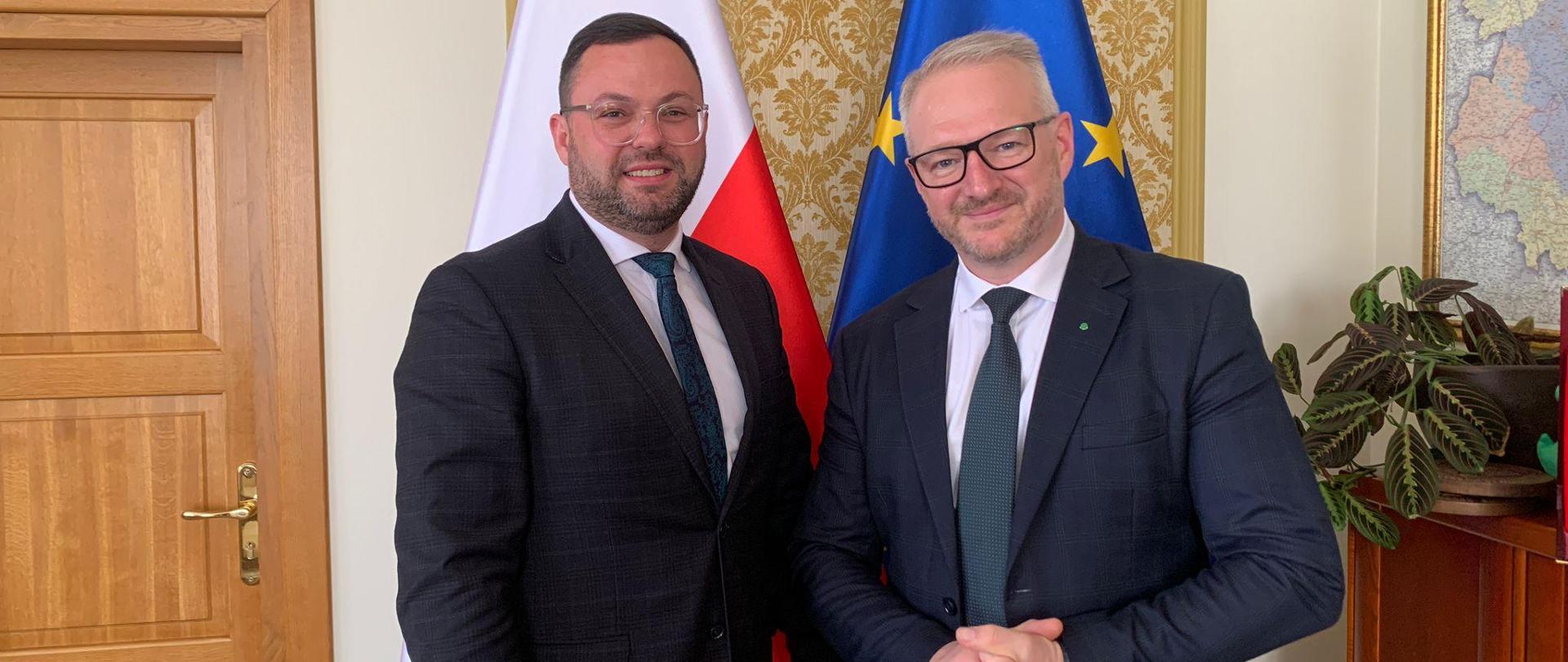 Spotkanie ze starosta oleckim