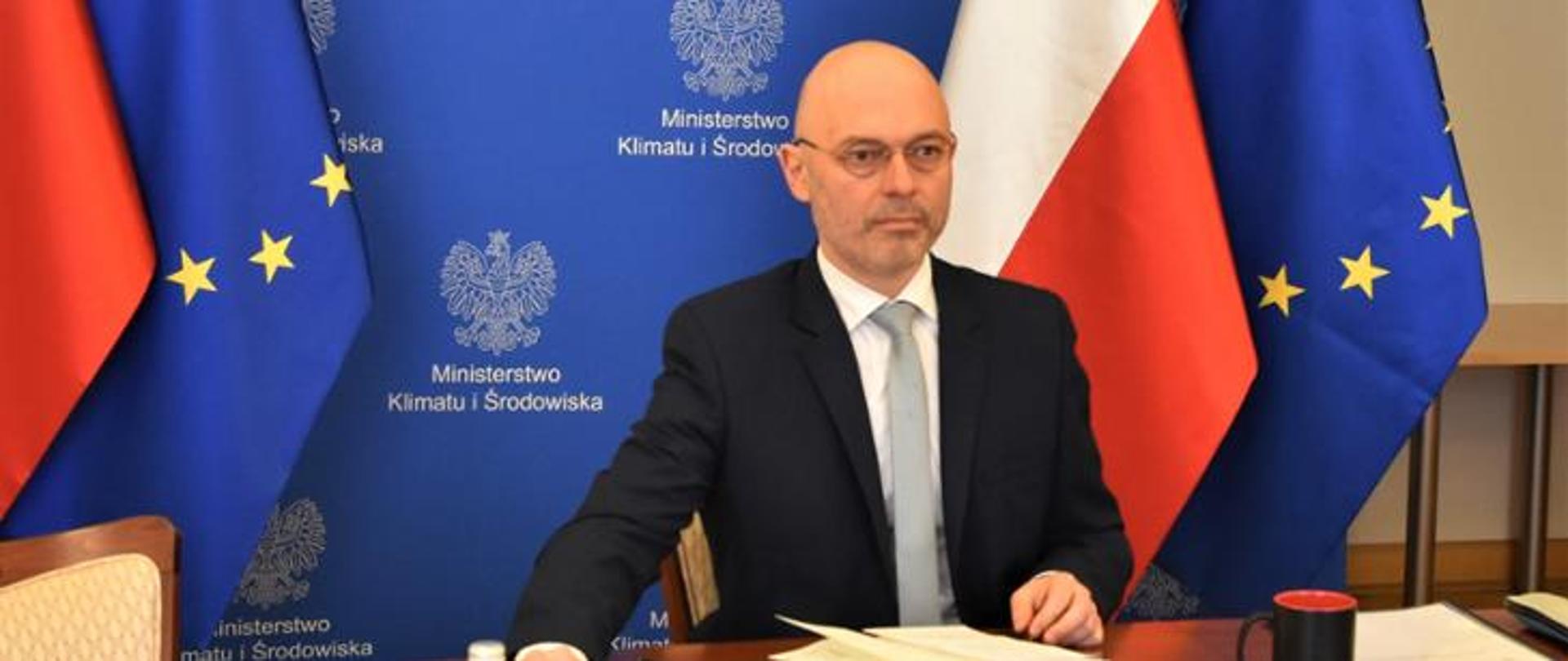 Minister klimatu i środowiska Michał Kurtyka