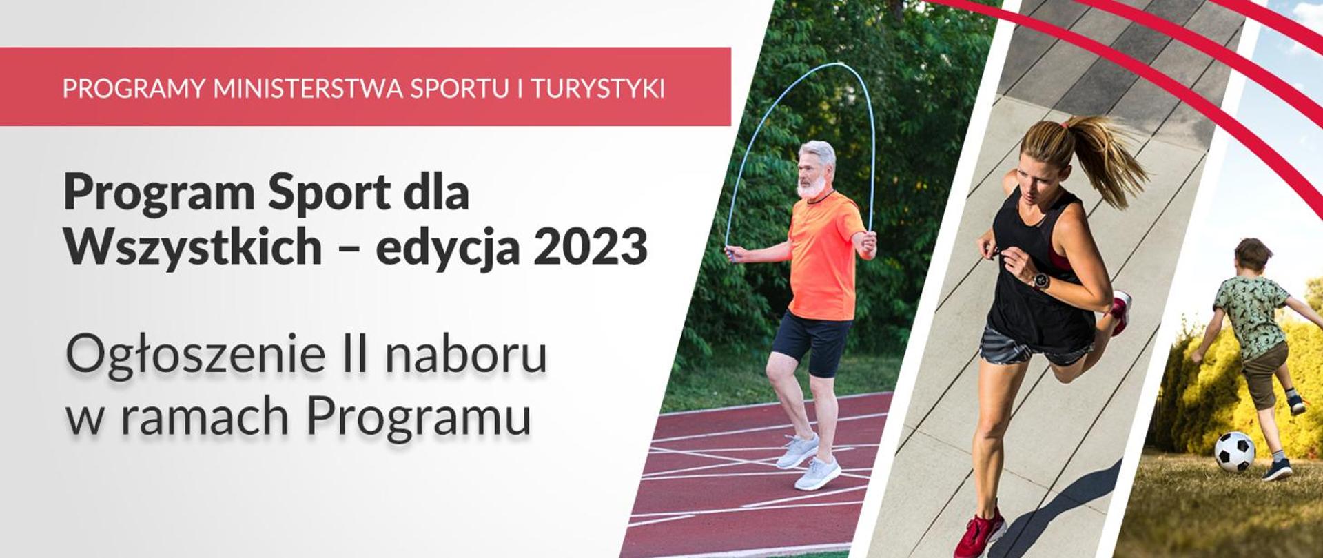 Rozpoczął się drugi nabór do Programu Sport dla Wszystkich, którego całkowity budżet w roku 2023 wynosi rekordowe 100 mln zł