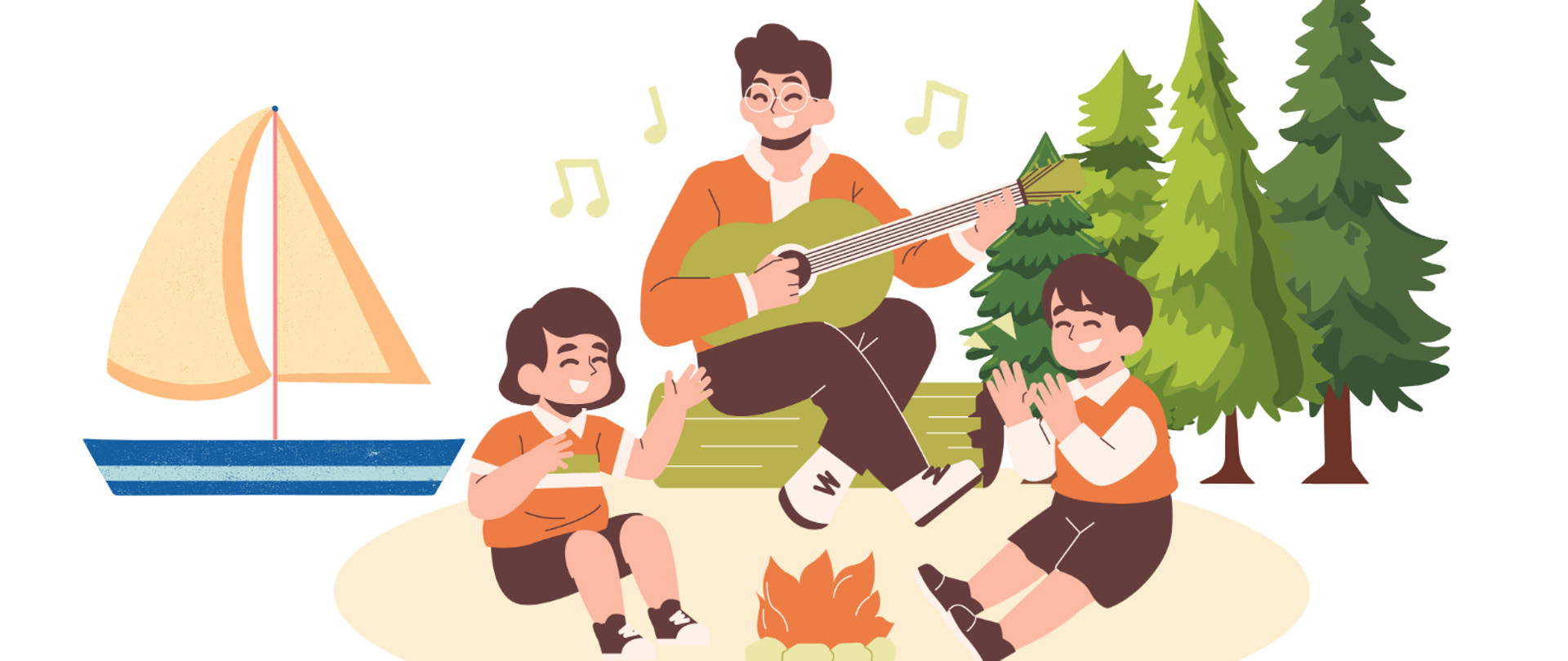 Plakat informujący o ognisku integracyjnym