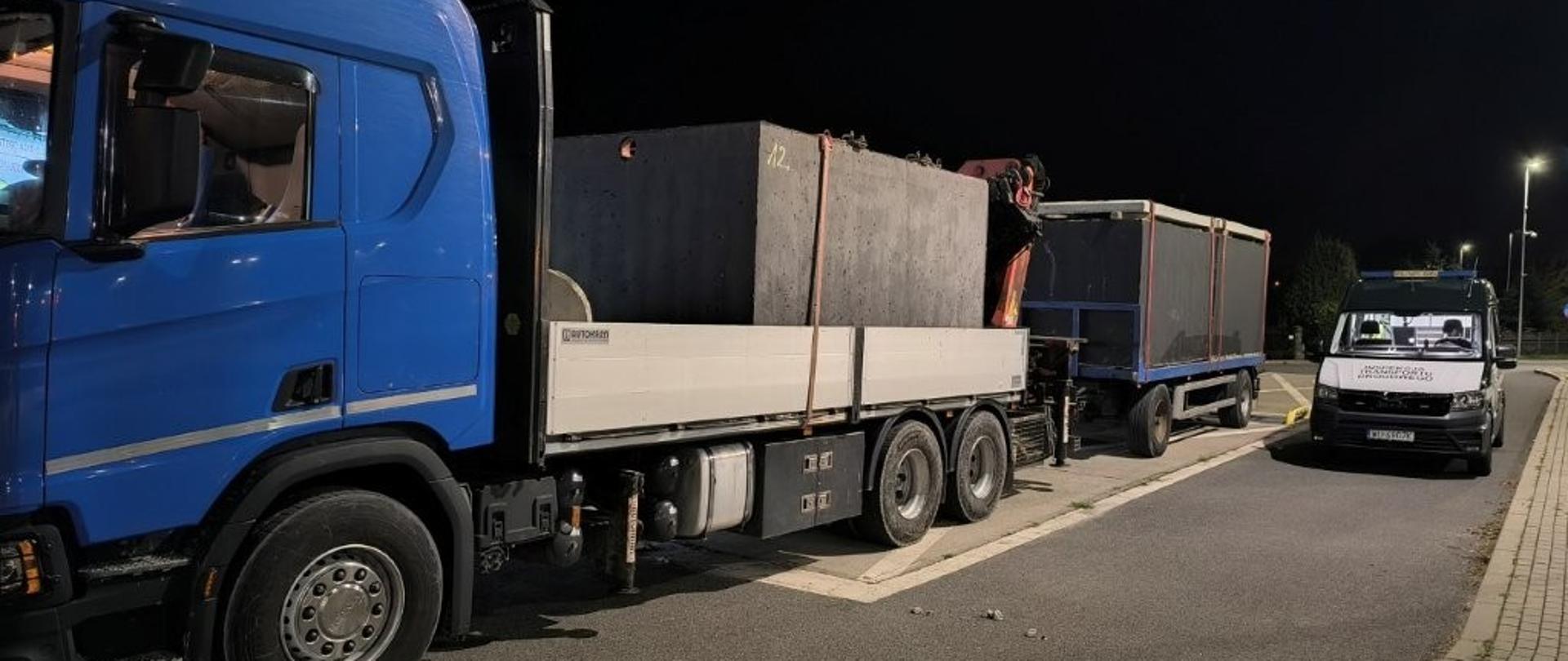 Nocne kontrole normatywności pojazdów w Piotrkowie Trybunalskim