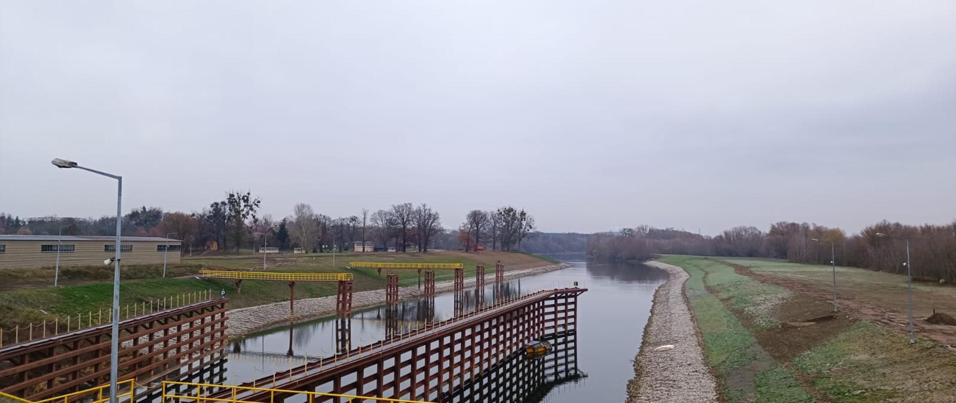 Czersko Polskie miejsce osuwiska po naprawie