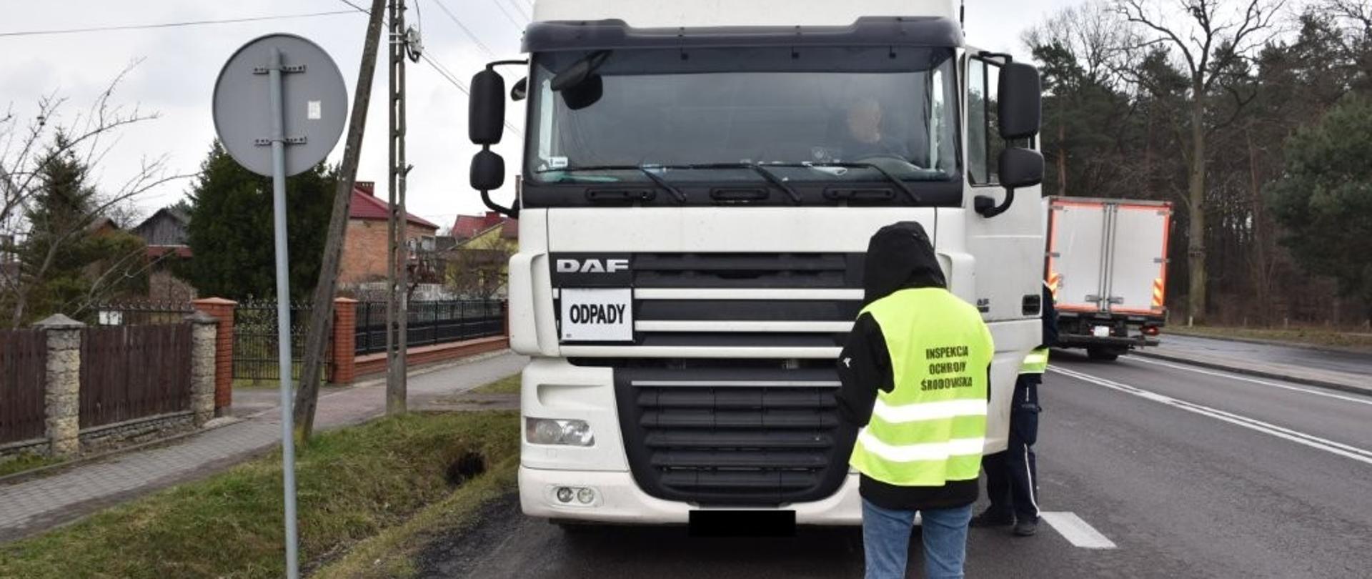 Kontrola transportów w m. Jadachy w dniu 17.03.2026 r. 