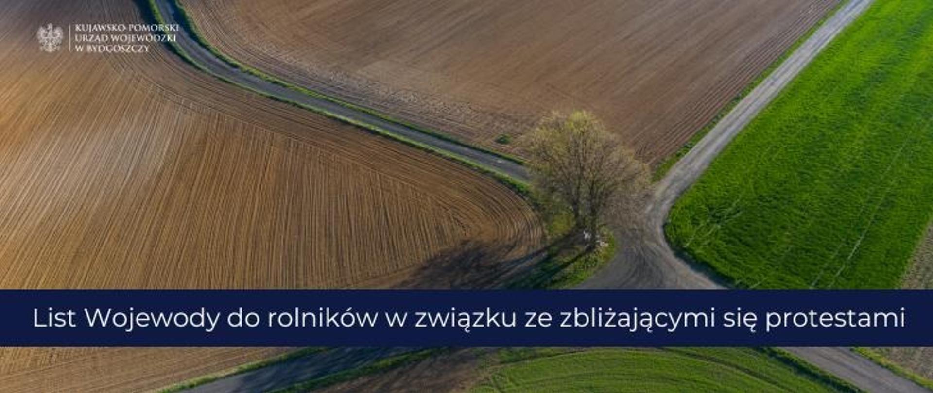 List Wojewody do rolników w związku ze zbliżającymi się protestami