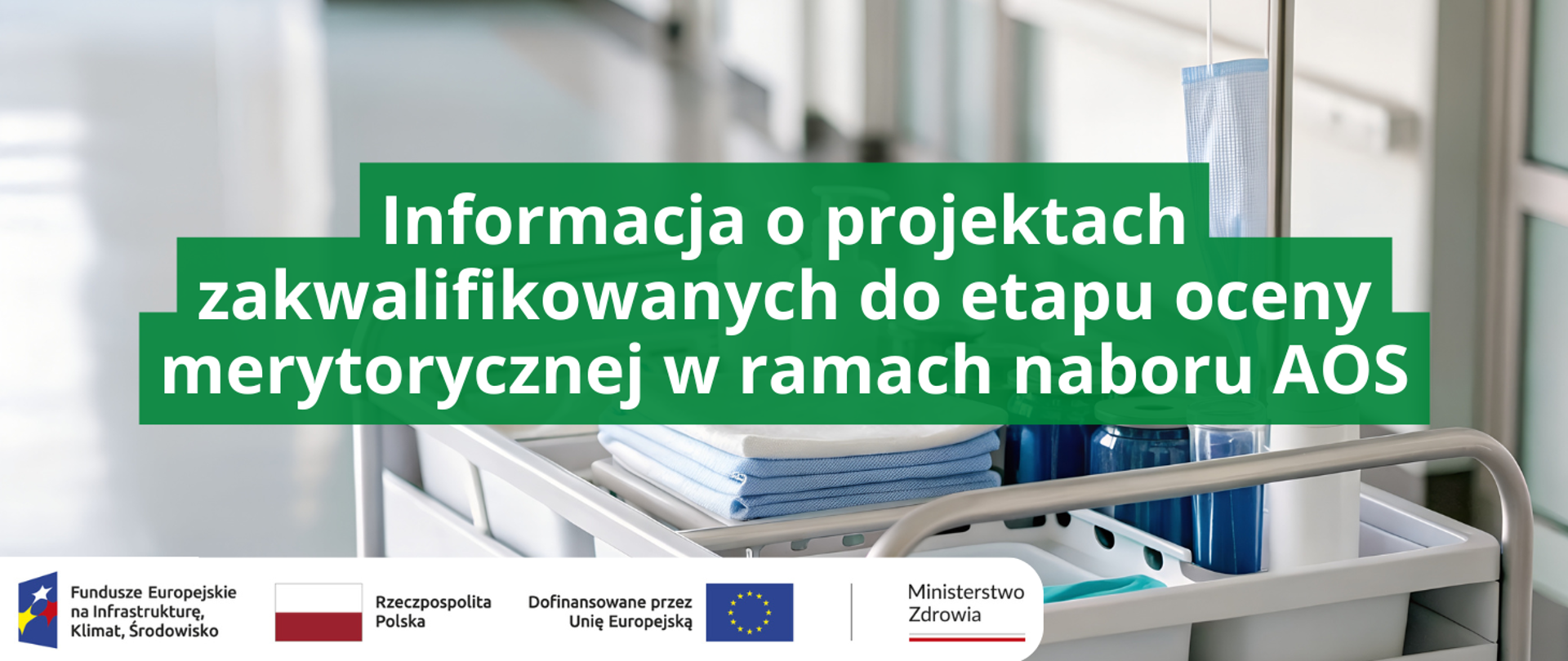 Informacja o projektach zakwalifikowanych do etapu oceny merytorycznej w ramach naboru AOS

