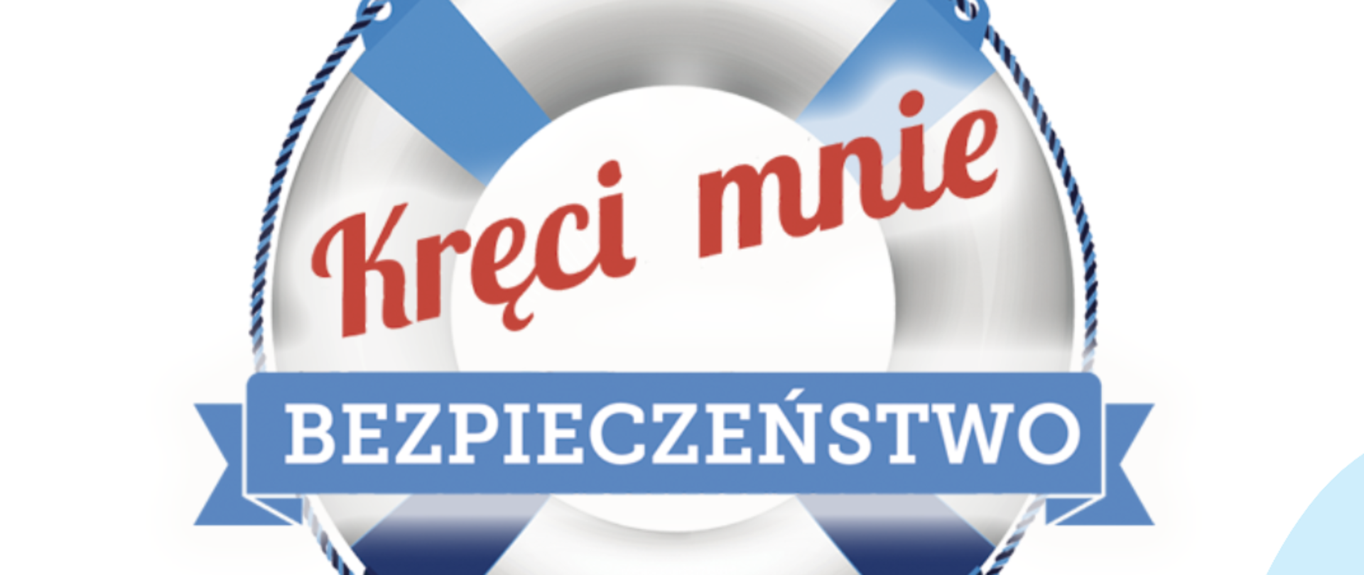 Ikonografika przedstawia fale nad nimi widać koło ratunkowe w kolorach białym i granatowym. Umieszczone na niej ąa także loga instytucji wspierających akcję.