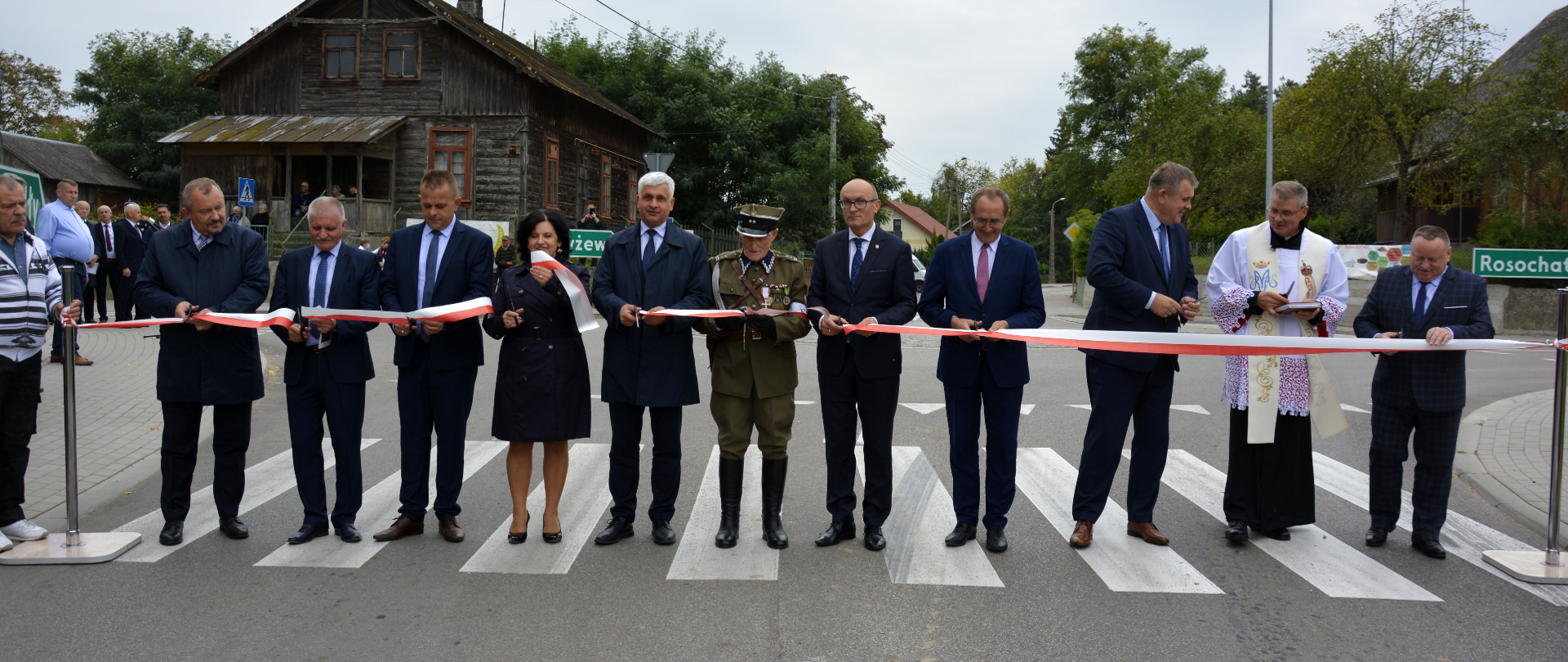 Otwarcie nowej drogi z Czyżewa do Wysokiego Mazowieckiego