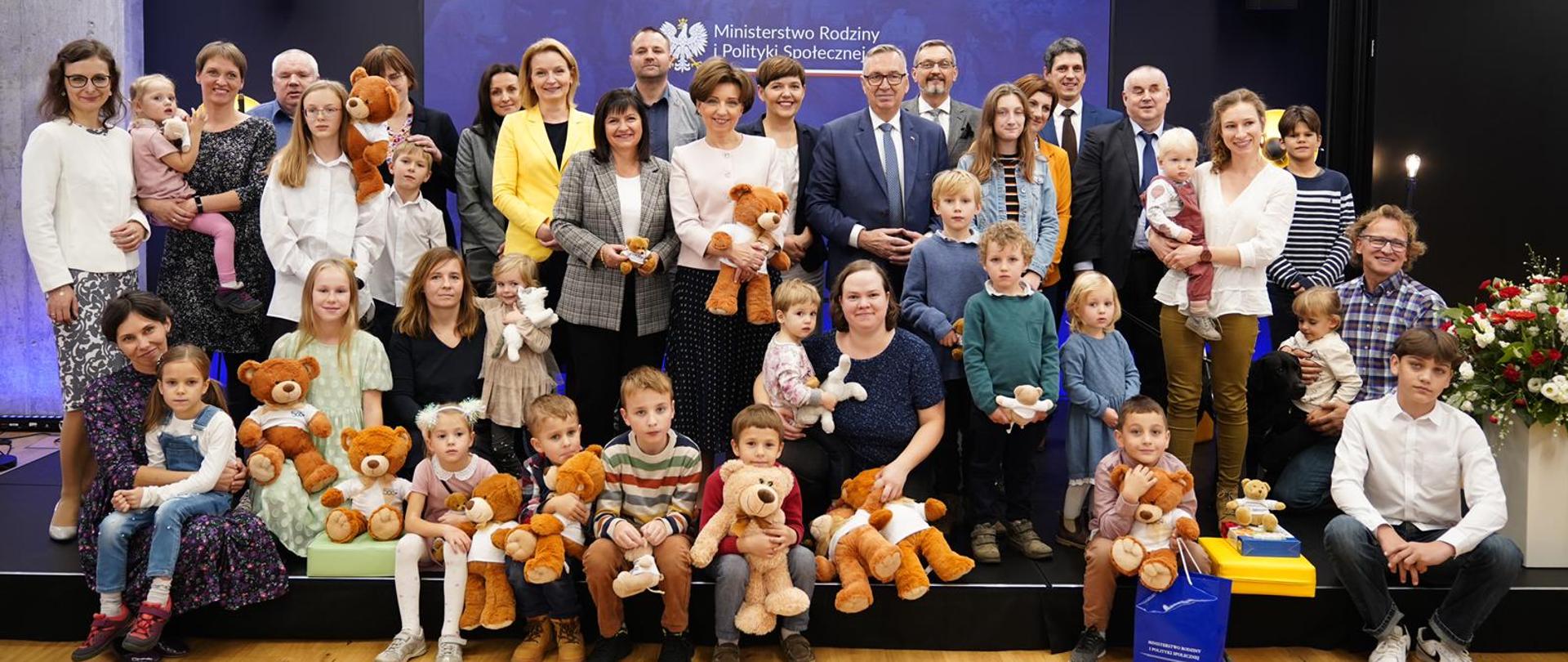Spotkanie kierownictwa MRiPS z rodzinami 