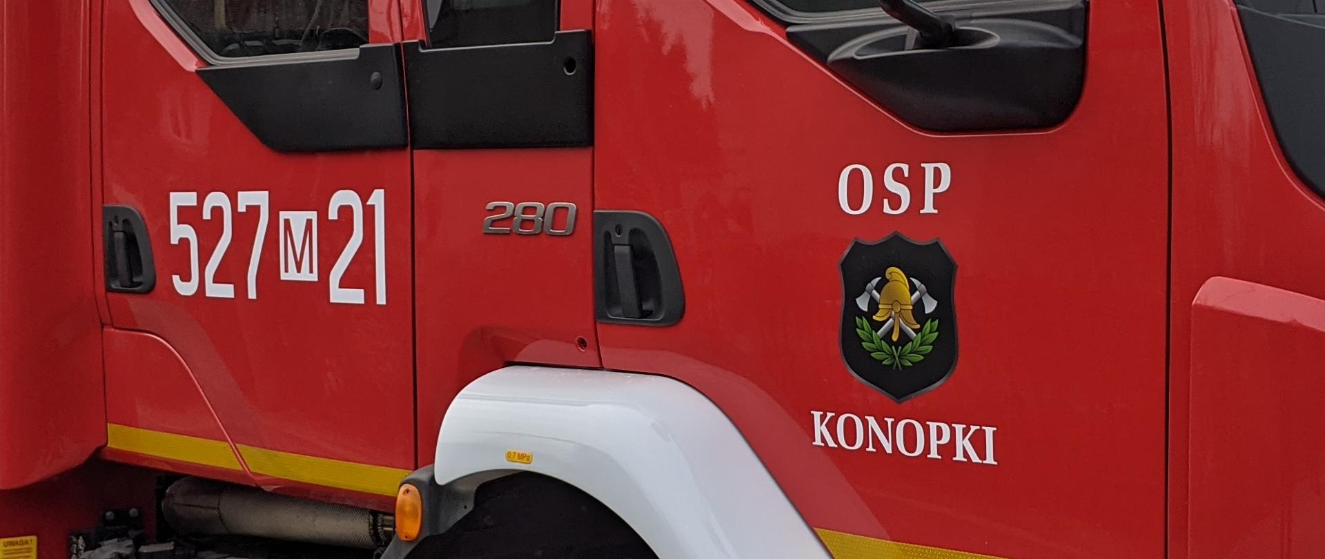 Uroczyste przekazanie i poświęcenie samochodu ratowniczo-gaśniczego dla OSP w Konopkach