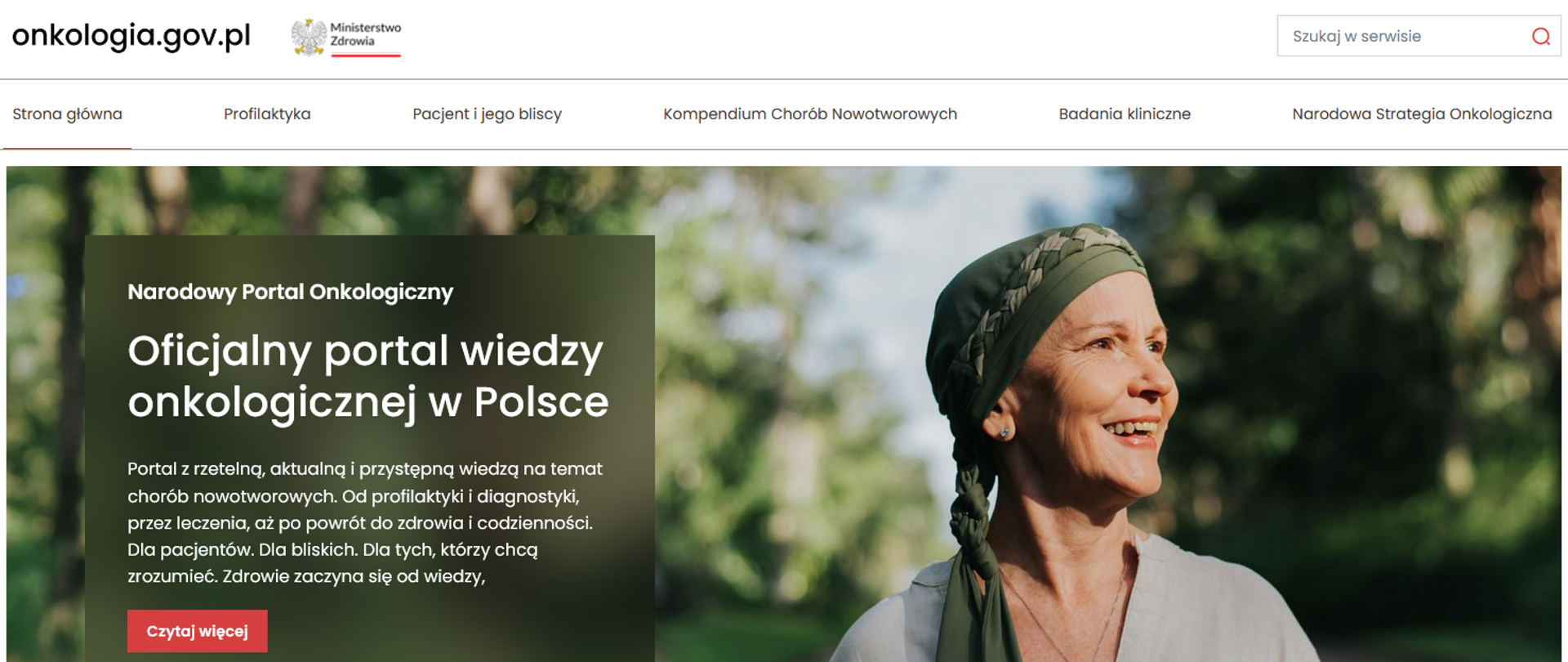 oficjalny portal wiedzy onkologicznej w Polsce