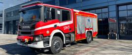 samochód ratowniczo-gaśniczy na podwoziu SCANIA P360 GBA 3/27/4,8