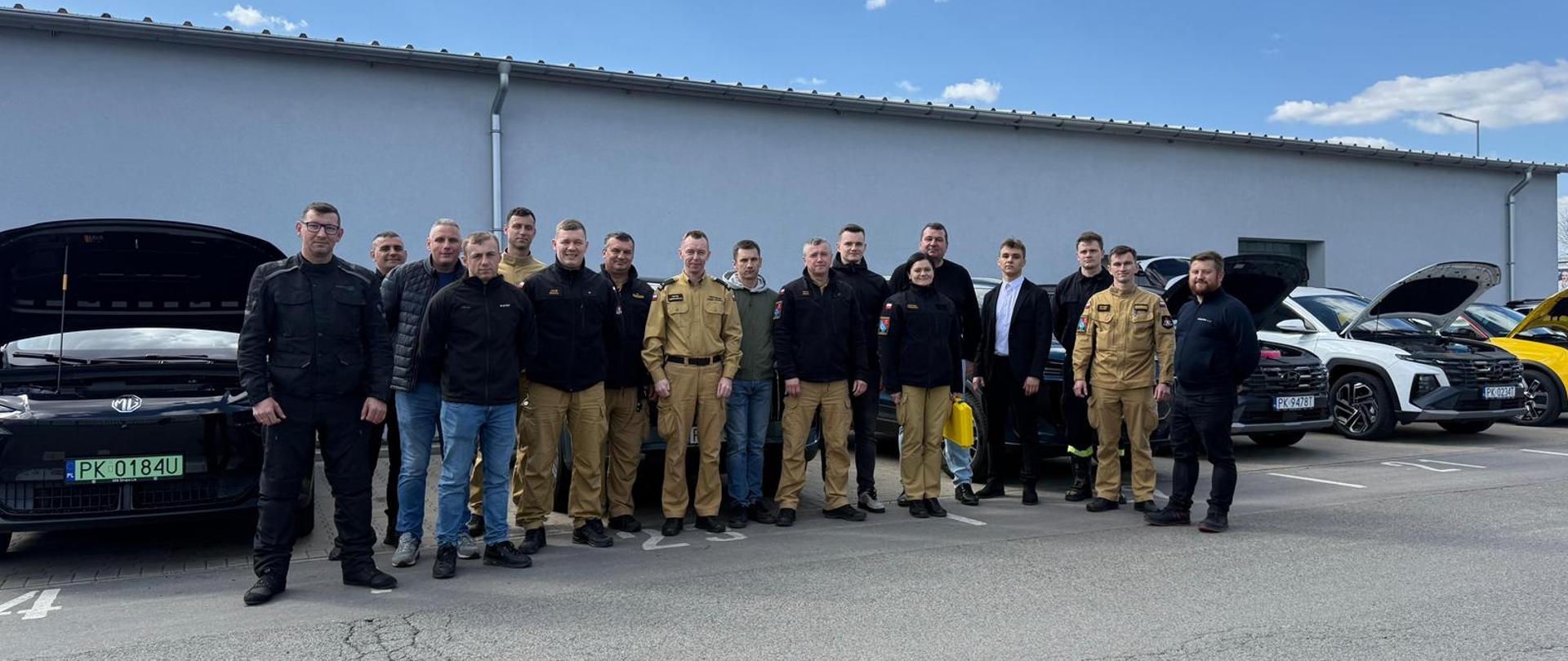 Szkolenie z pojazdami elektrycznymi pod Okiem Grupy Lis