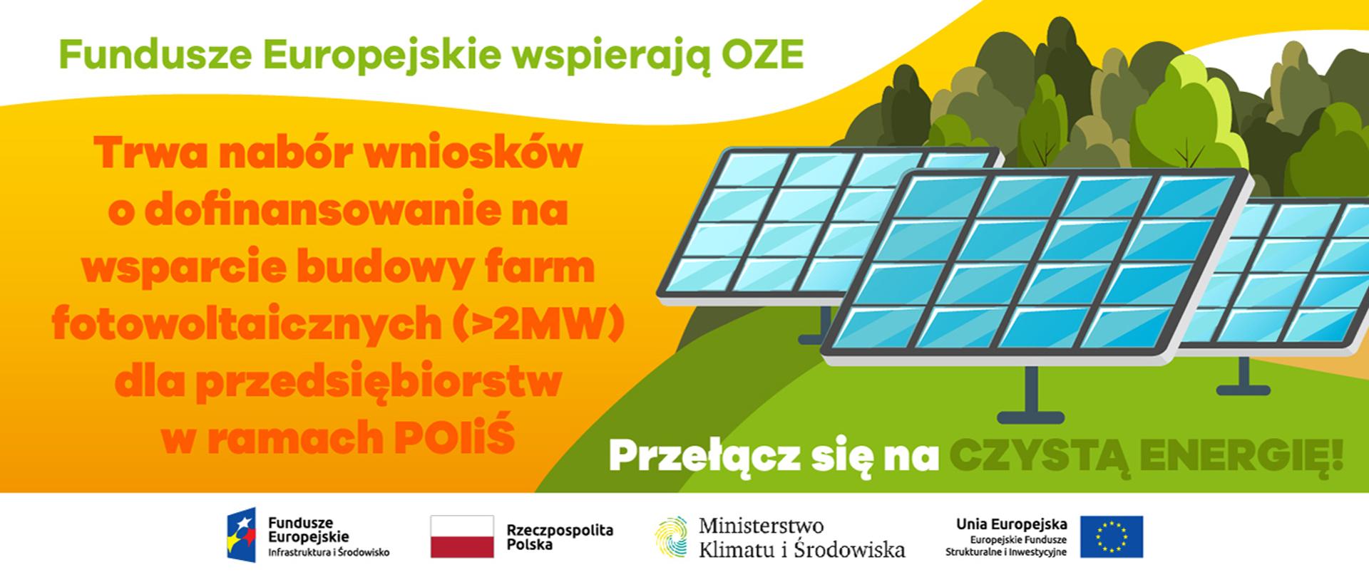 Grafika - Aktualny konkurs - Wspieranie OZE