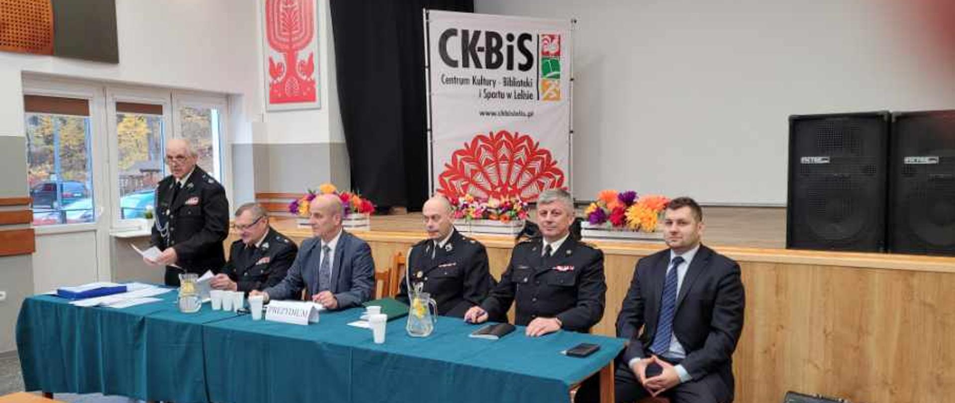 zebranie OSP Lelis członkowie