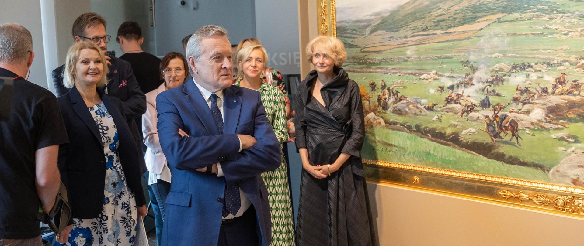 Wystawa „Panorama Somosierra” w Kordegardzie – upamiętnienie zwycięskiej szarży polskich szwoleżerów, fot. Jacek Dominski/Reporter Poland