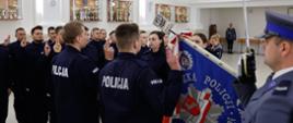 Ślubowanie policjantów Garnizonu Lubelskiego – uroczysta zbiórka