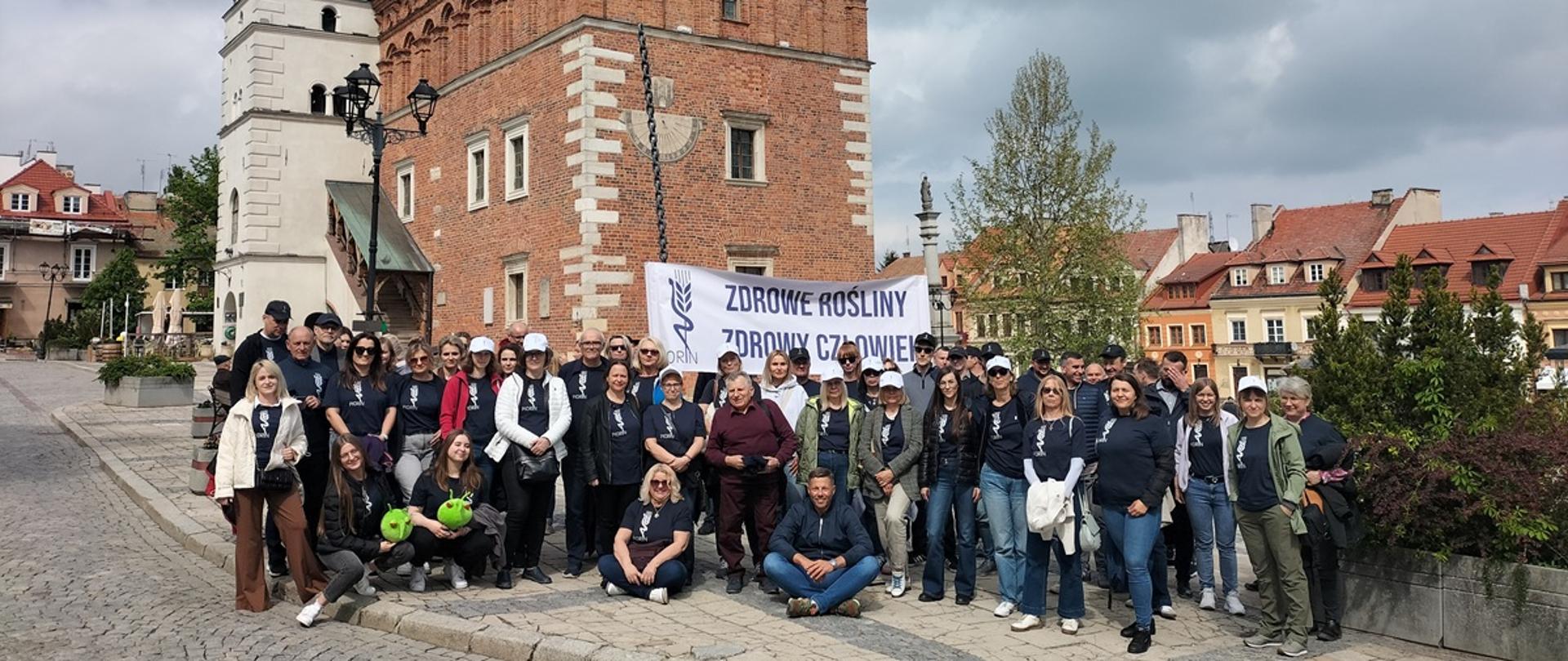 Sandomierz- rozpoczęcie akcji informacyjnej