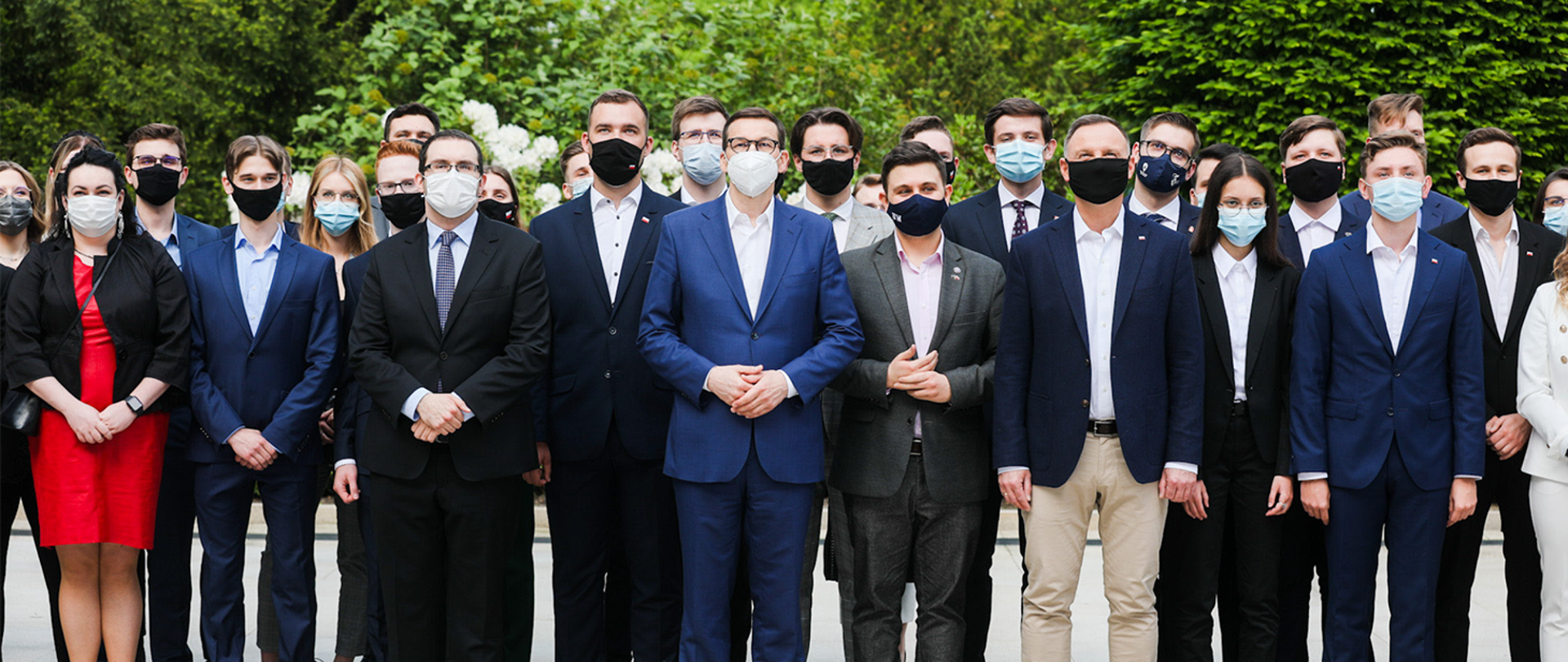 Spotkanie ministra Piotra Mazurka z premierem Mateuszem Morawieckim i prezydentem Andrzejem Dudą 