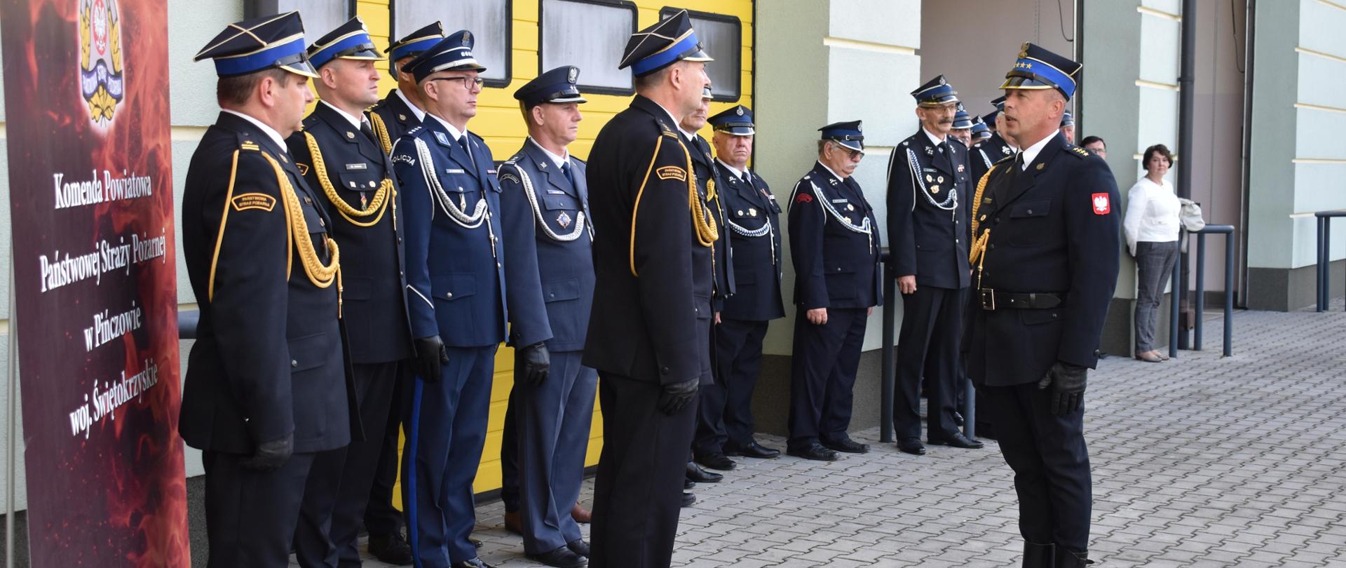 Powiatowe obchody Dnia Strażaka w KP PSP w Pińczowie