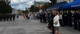 Uroczystość złożenia wieńców na placu litewskim w Lublinie 2