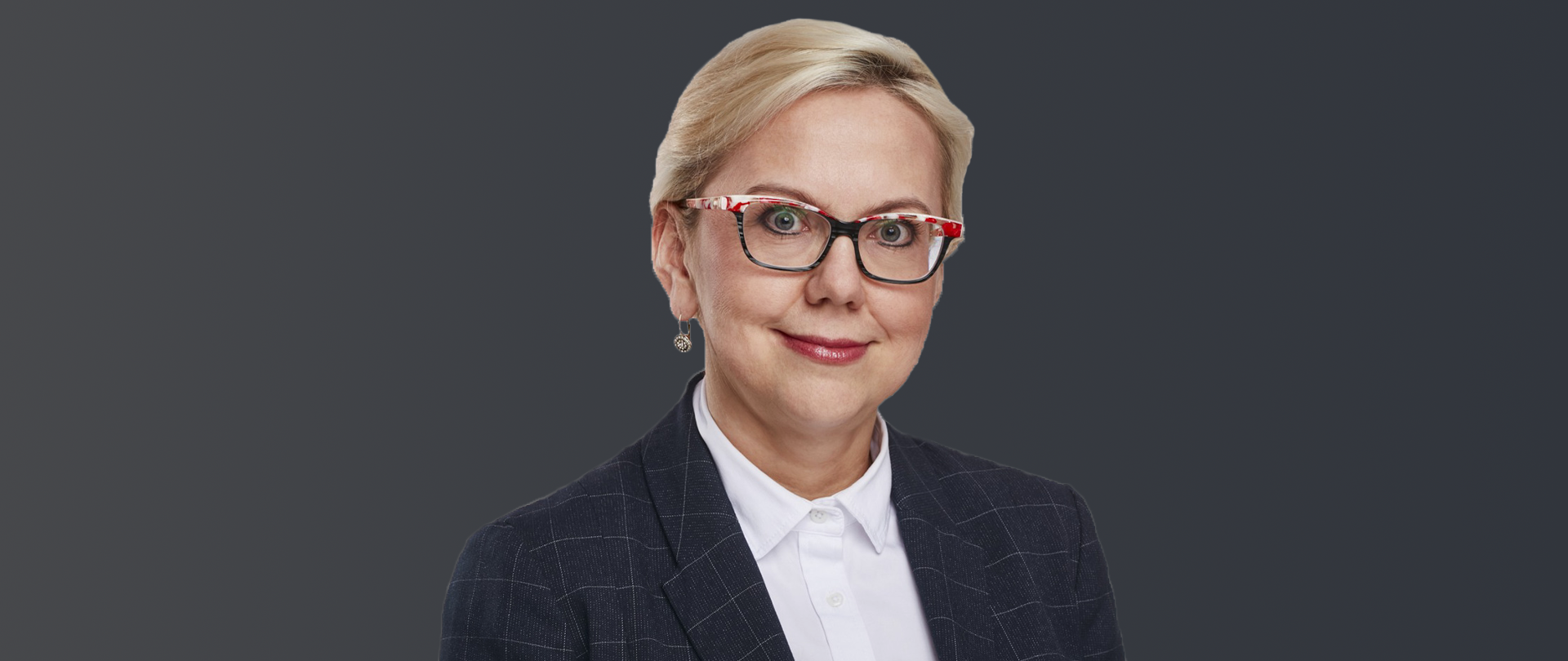 Zdjęcie portretowe minister Anny Moskwy