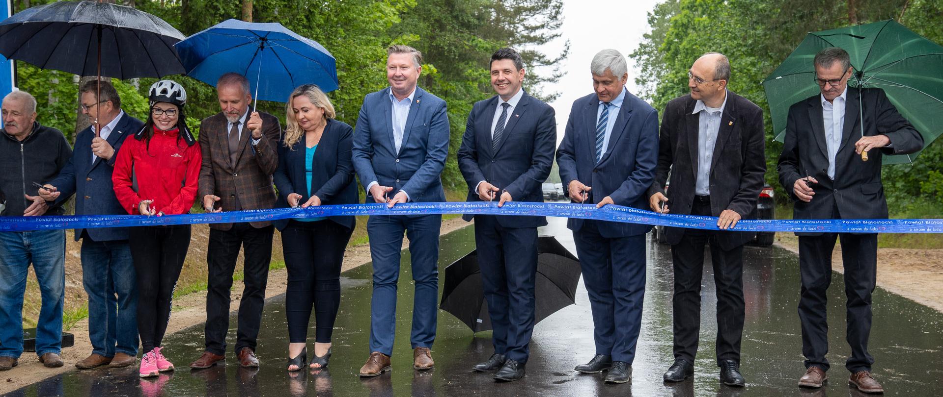 Nowa droga od Jezierzyska do granic powiatu białostockiego