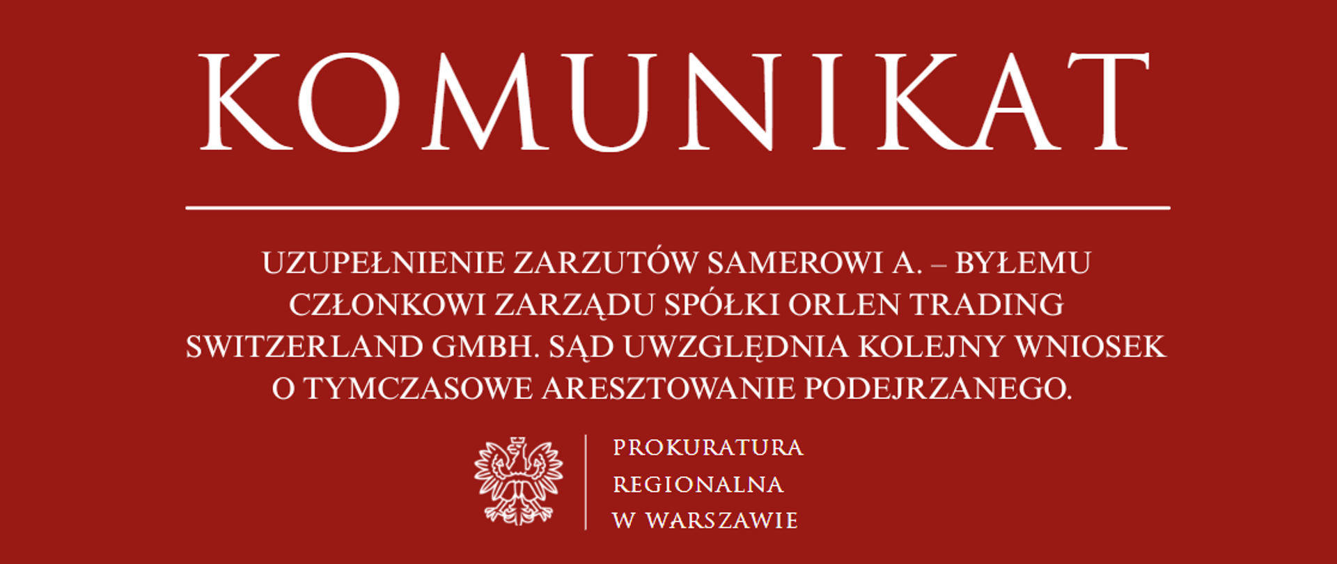 Komunikat 2026.03.19
