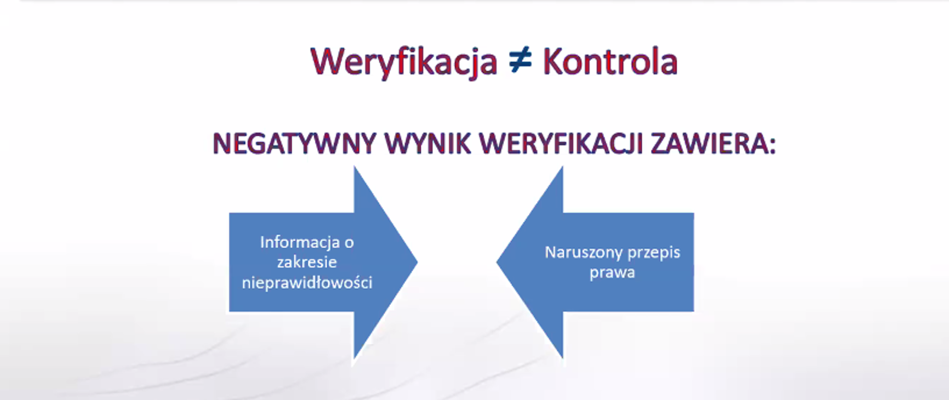 Zrzut ekranu z programu ZOOM. Po lewej fragment prezentacji podczas wideokonferencji "Szkolenie dla weryfikatorów", a po prawej Agata Cieślińska - pracownik GUGiK podczas prezentacji.