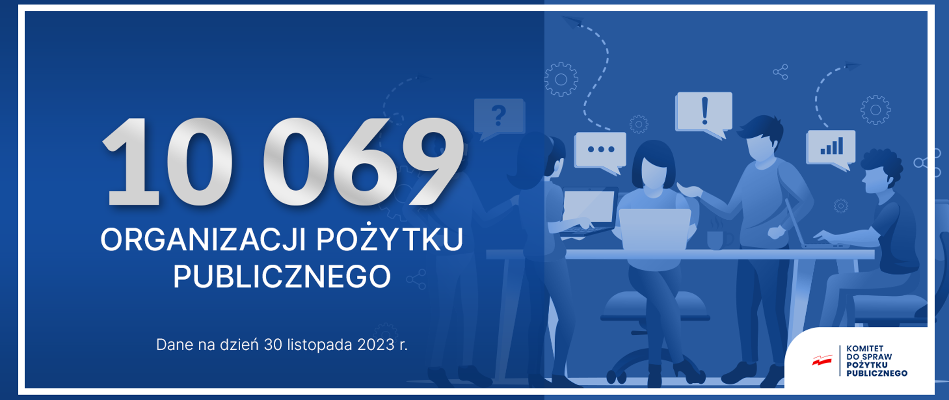 Organizacje pożytku publicznego w liczbach