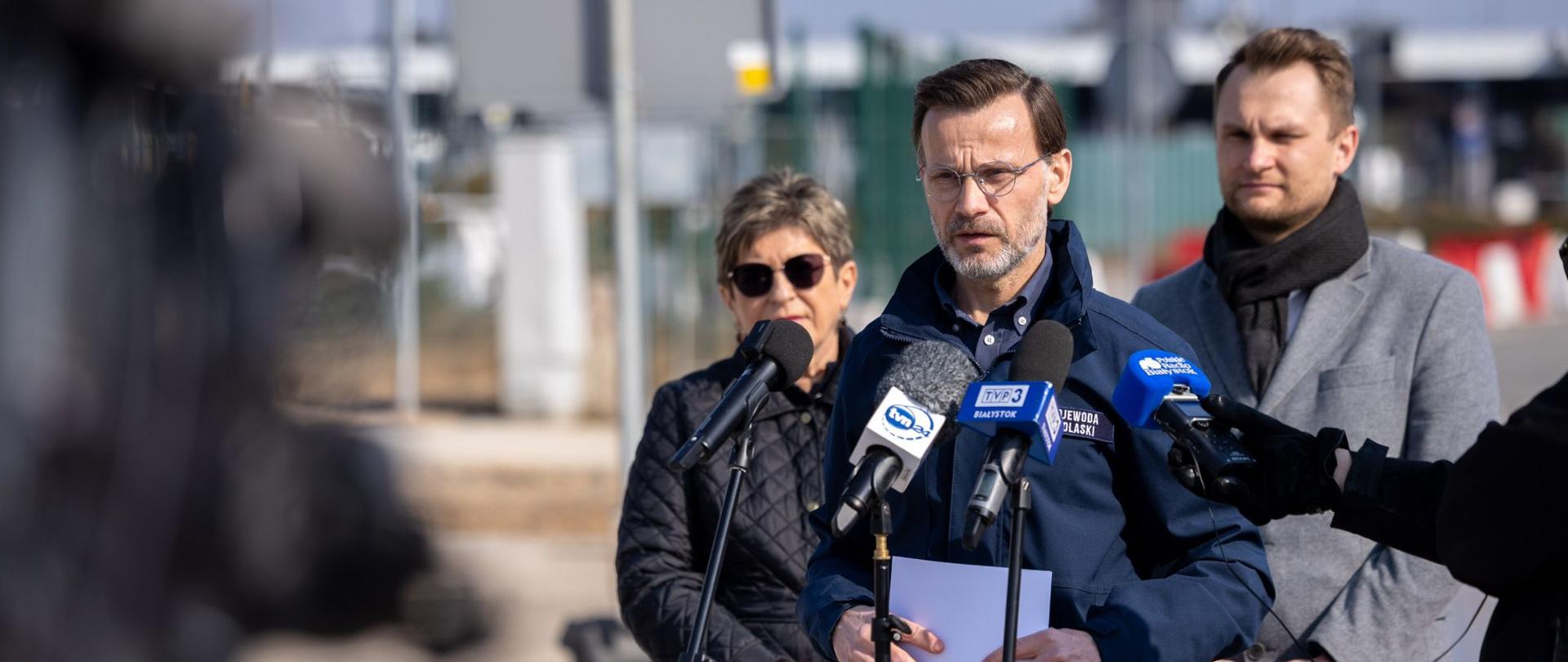 Przebudowa wjazdu na przejście graniczne w Kuźnicy. Poprawa ruchu i dostosowanie do S19