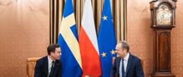 Spotkanie Premiera Donalda Tuska z Premierem Królestwa Szwecji Ulfem Kristerssonem.