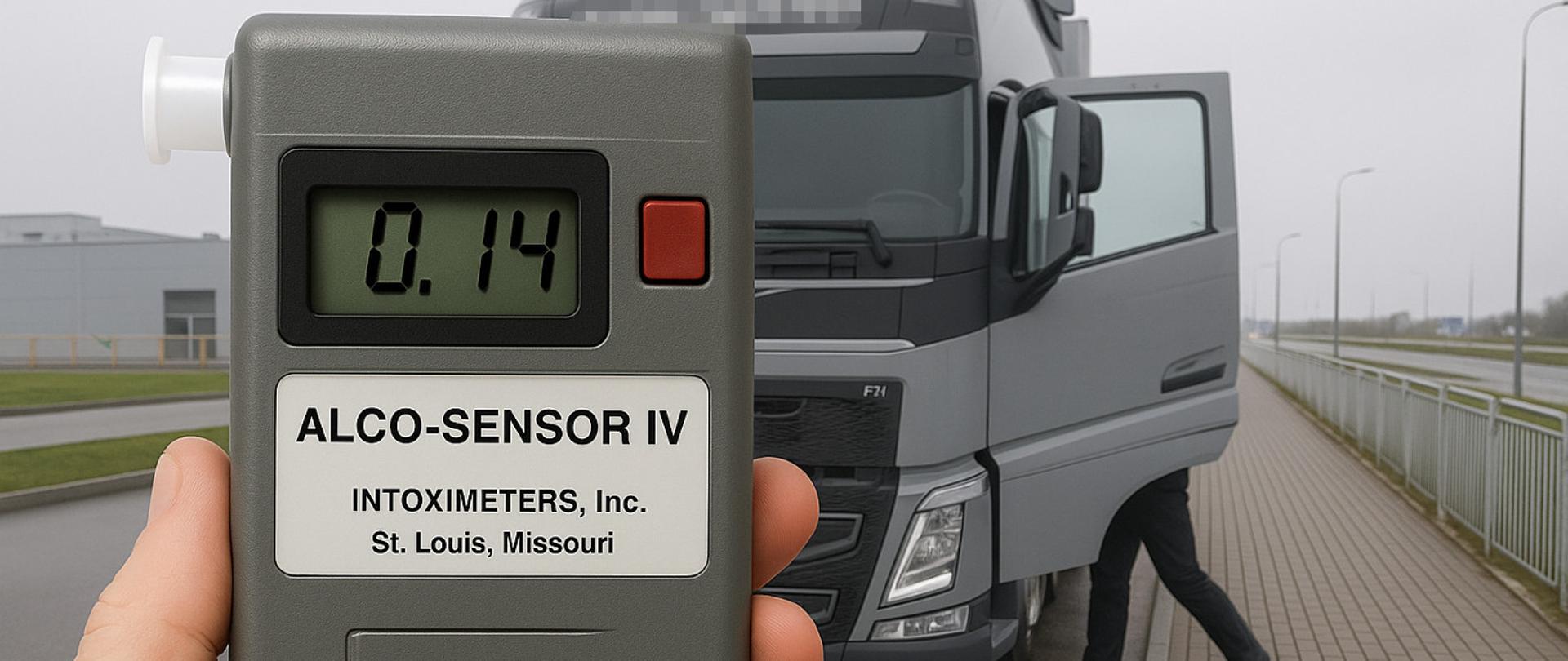 Wynik pierwszego badania kierowcy