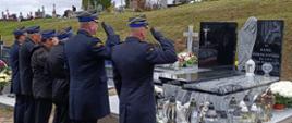 Uczczenie pamięci zmarłych strażaków