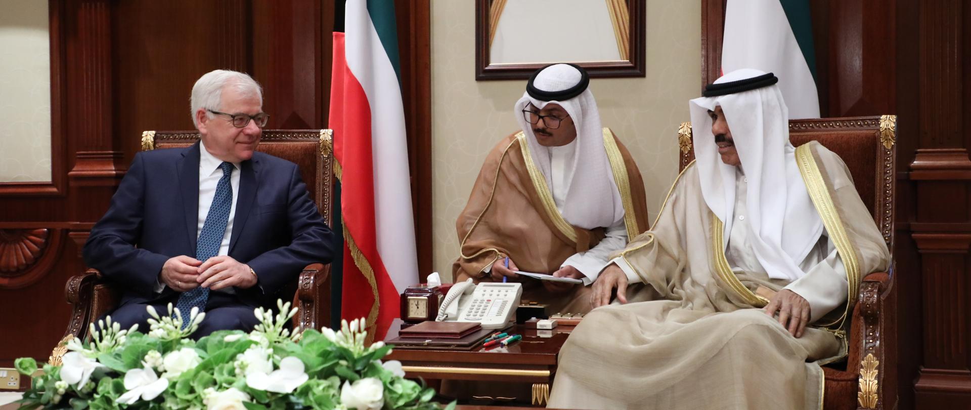 Wizyta ministra Jacka Czaputowicza w Kuwejcie