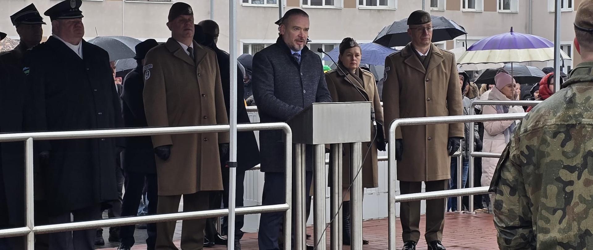 Przysięga wojskowa żołnierzy 2. Lubelskiej Brygady Obrony Terytorialnej
