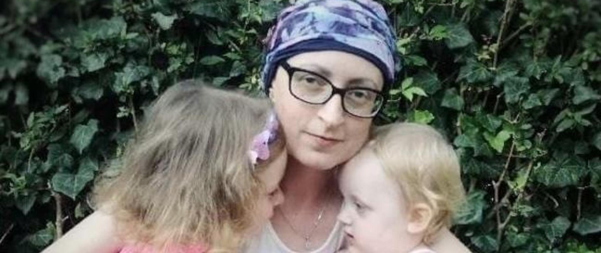 Ania wraz z dwiema córkami