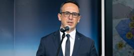 Minister Infrastruktury Dariusz Klimczak