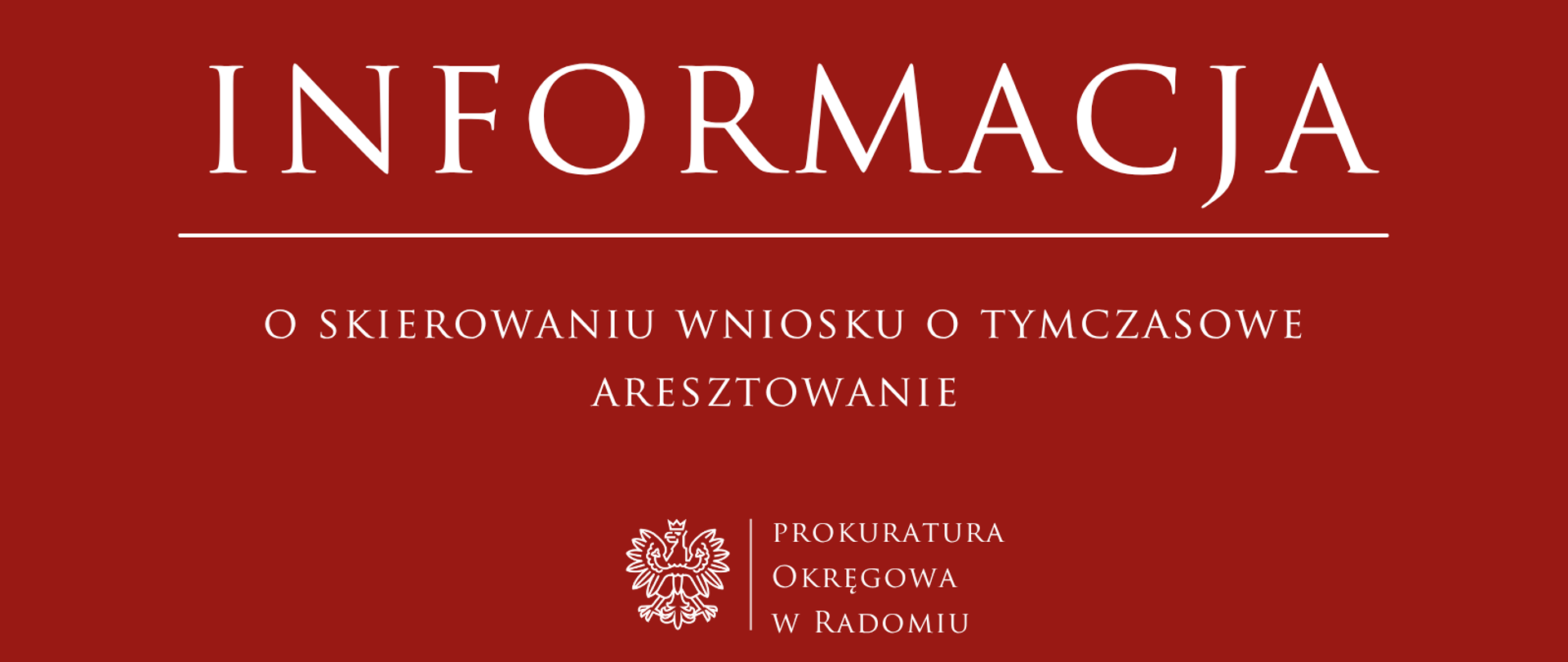 Informacja wniosek o TA