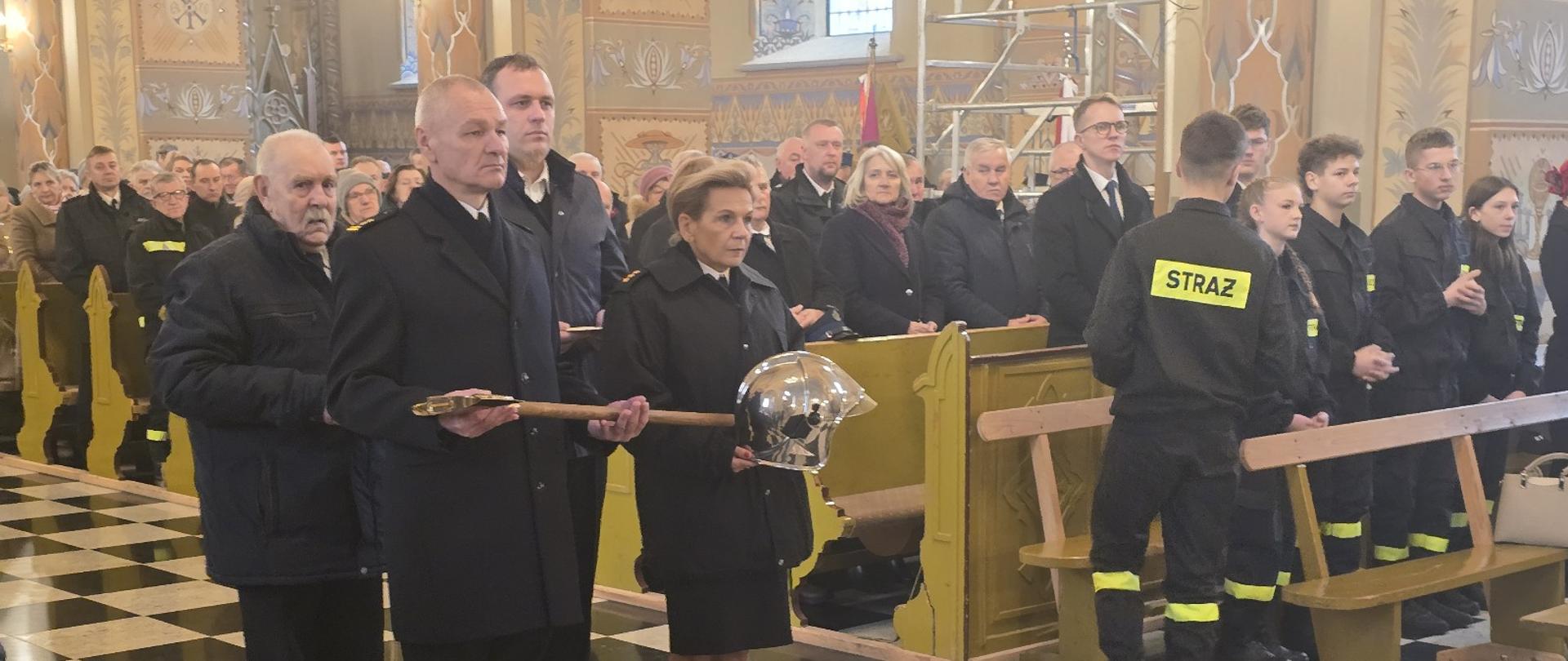 Msza Święta za zmarłych strażaków