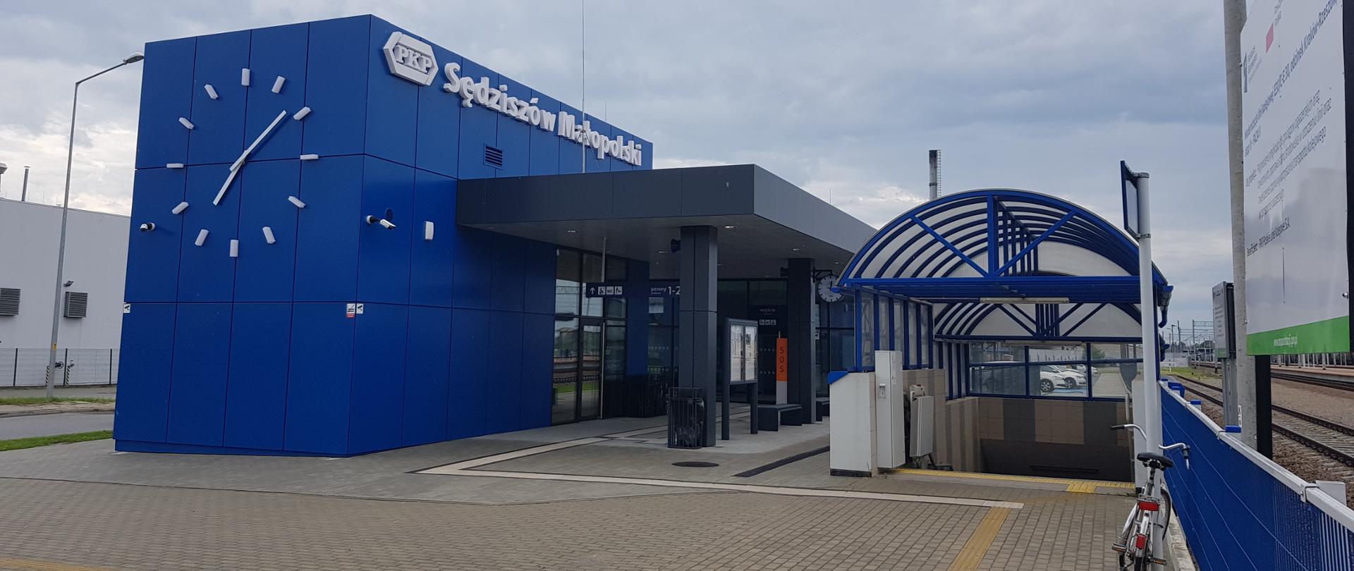 Nowy dworzec w Sędziszowie Małopolskim